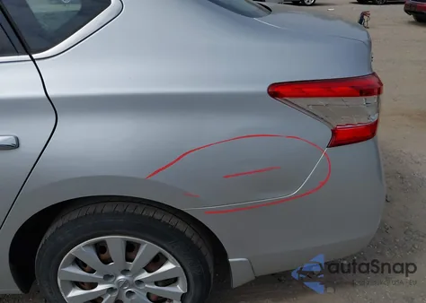 2014 Nissan Sentra Sv z USA, uszkodzony, nr VIN 3N1AB7APXEY287625